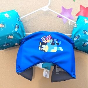 Bluey Kids Swim Vest - Blue